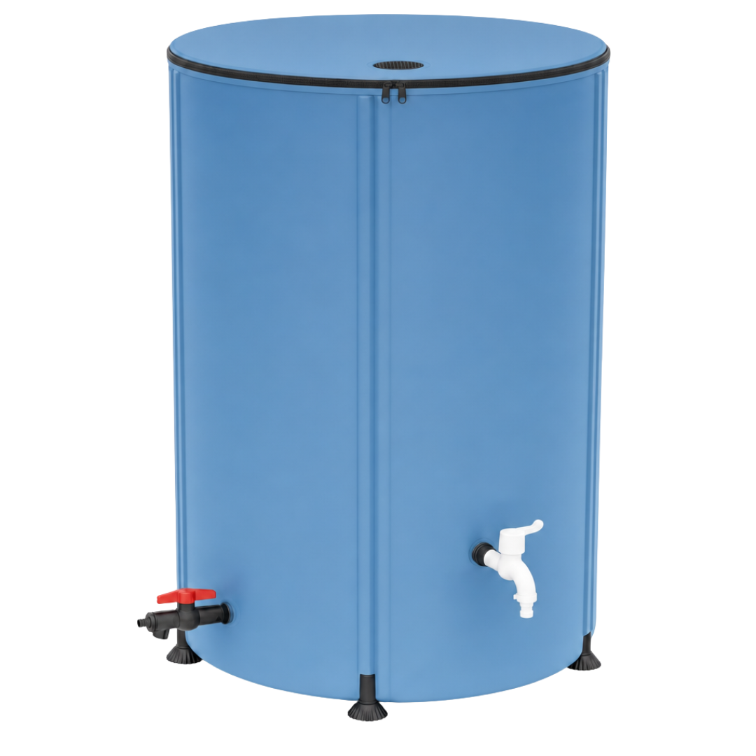 105 Gallon Collapsible Rain Barrel for Garden & Gutter Collection