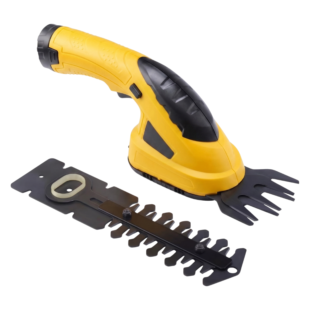 2 in 1 Battery Hand Held Grass Shear Hedge Trimmer Shrub Cutter