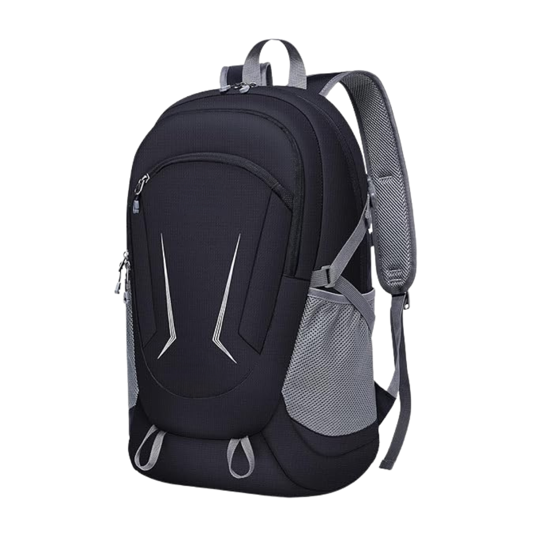 45L Foldable Hiking Backpack Water-Resistant, Multi-Compartment