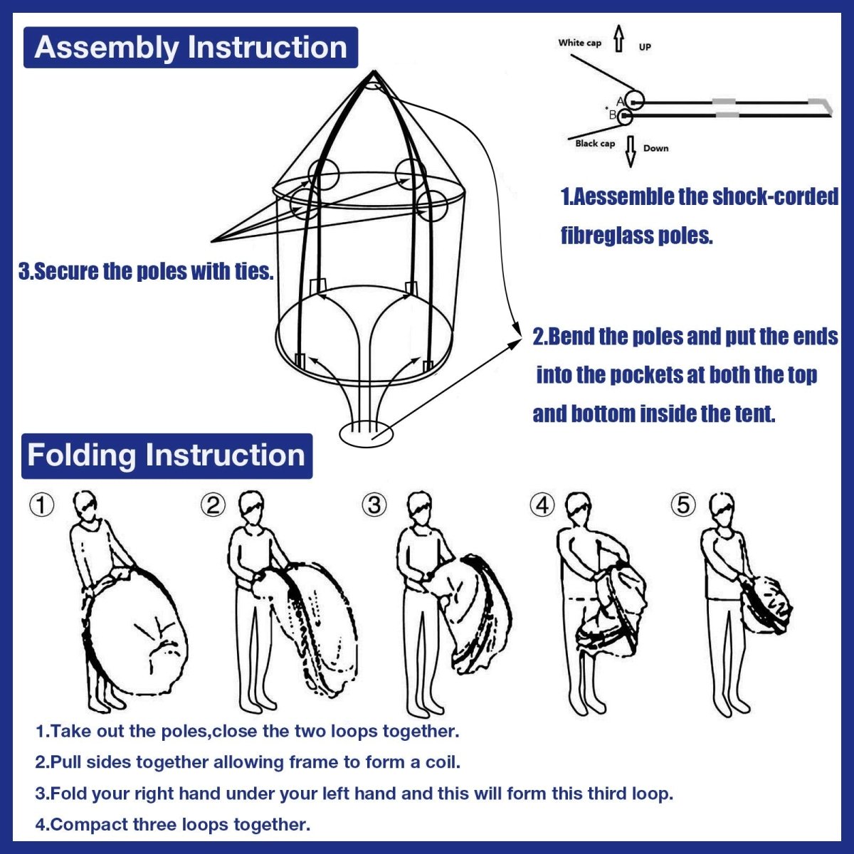 Foldable Rocket-Themed Kids Tent Playhouse for Indoor & Outdoor