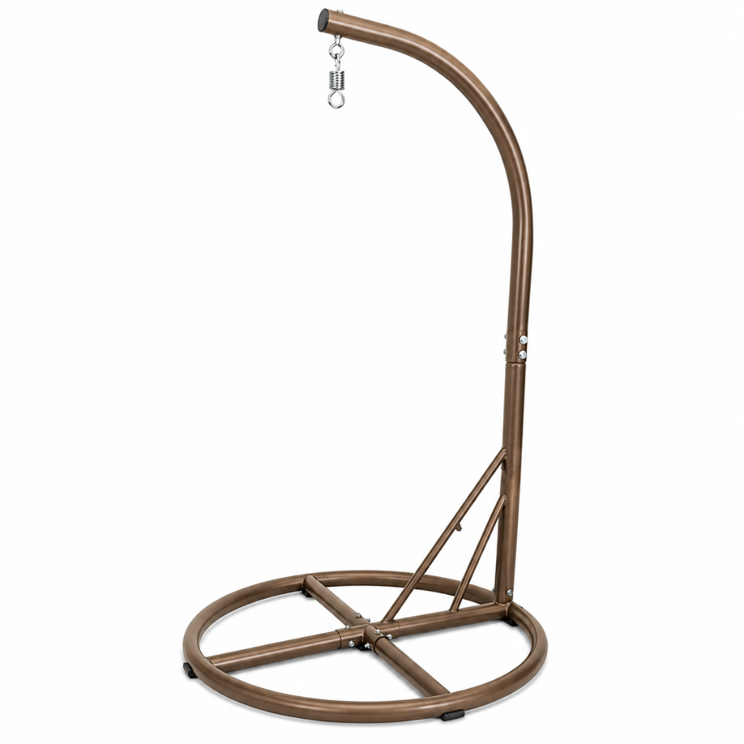 Outdoor Hammock Chair Stand Steel Frame 400 lb Load Capacity
