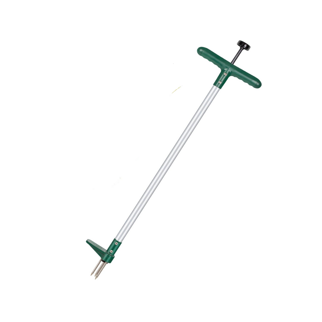 Stand-Up Garden Weeder with 3-Claw Stainless Steel Root Puller
