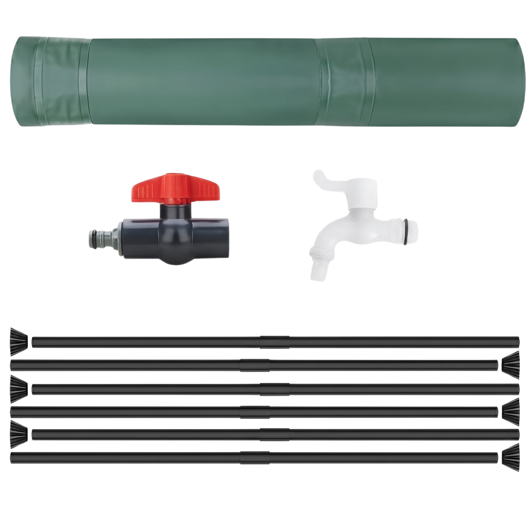 105 Gallon Collapsible Rain Barrel for Garden & Gutter Collection
