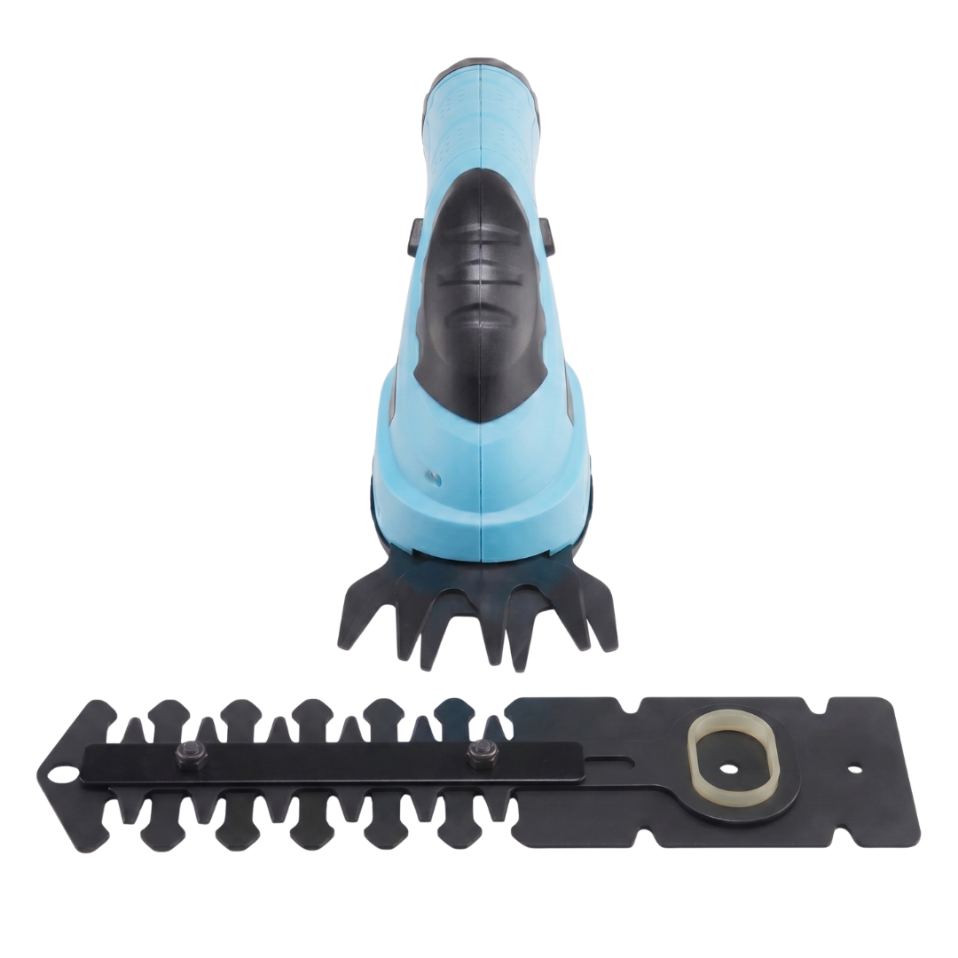 2 in 1 Battery Hand Held Grass Shear Hedge Trimmer Shrub Cutter