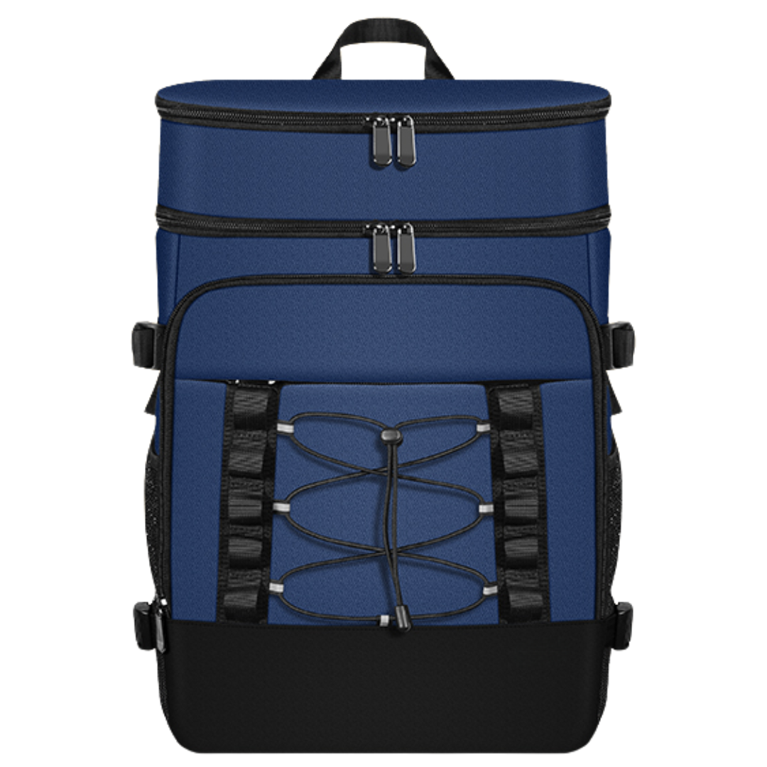 28L Leakproof Insulated Cooler Backpack with Dual Compartments