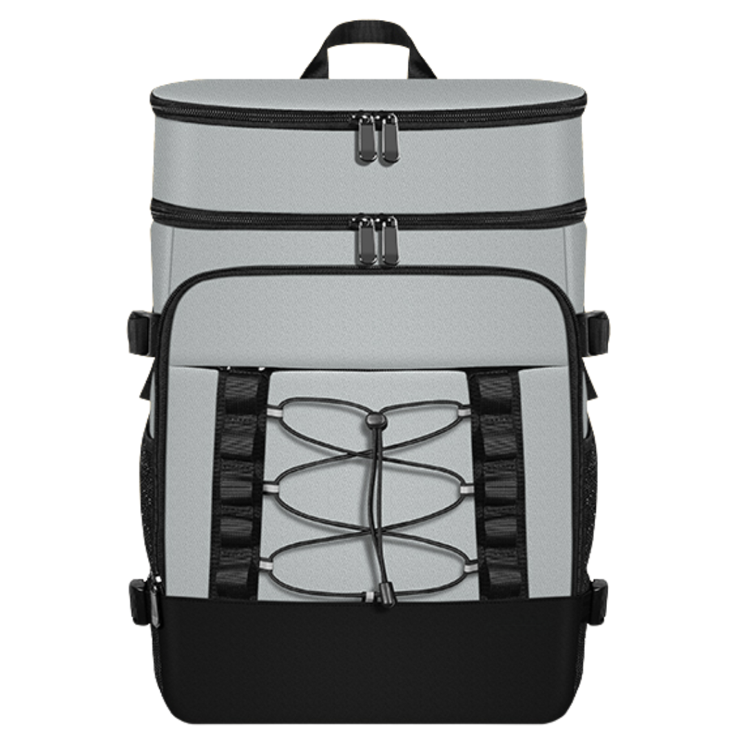 28L Leakproof Insulated Cooler Backpack with Dual Compartments