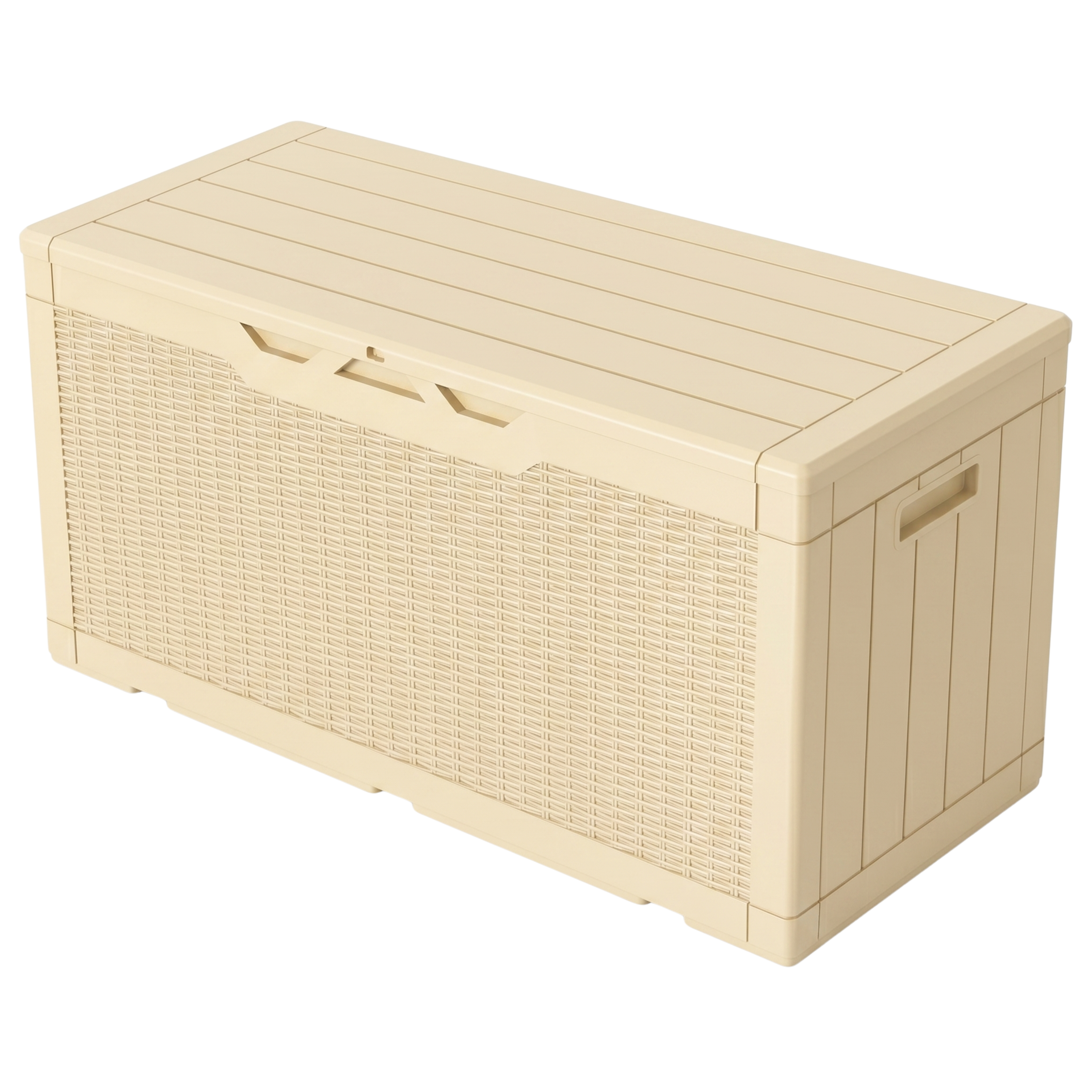 378.5 L Deck Storage Box with Hydraulic Lid and Side Handles