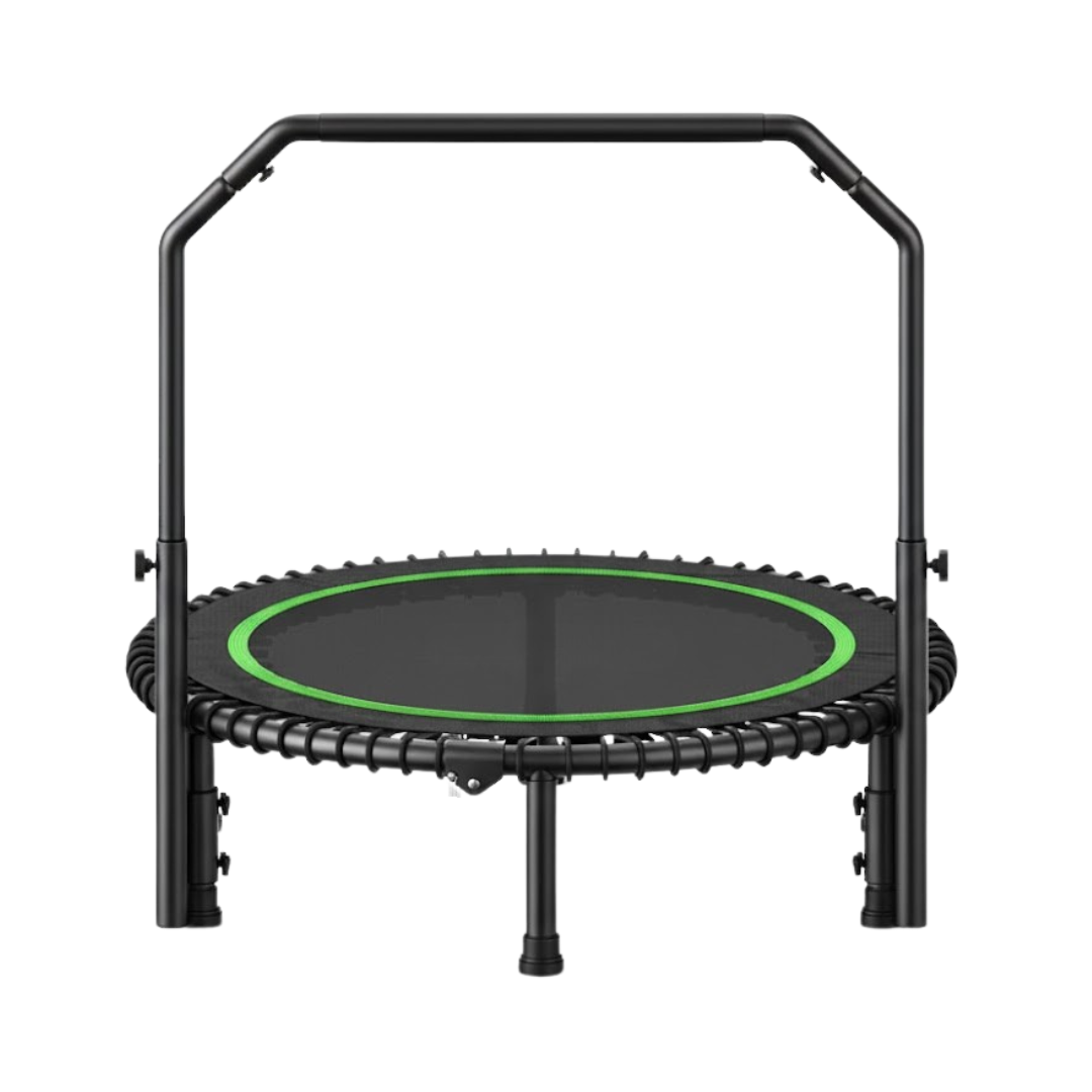 40" Mini Rebounder Trampoline with Adjustable Bar and Bungees
