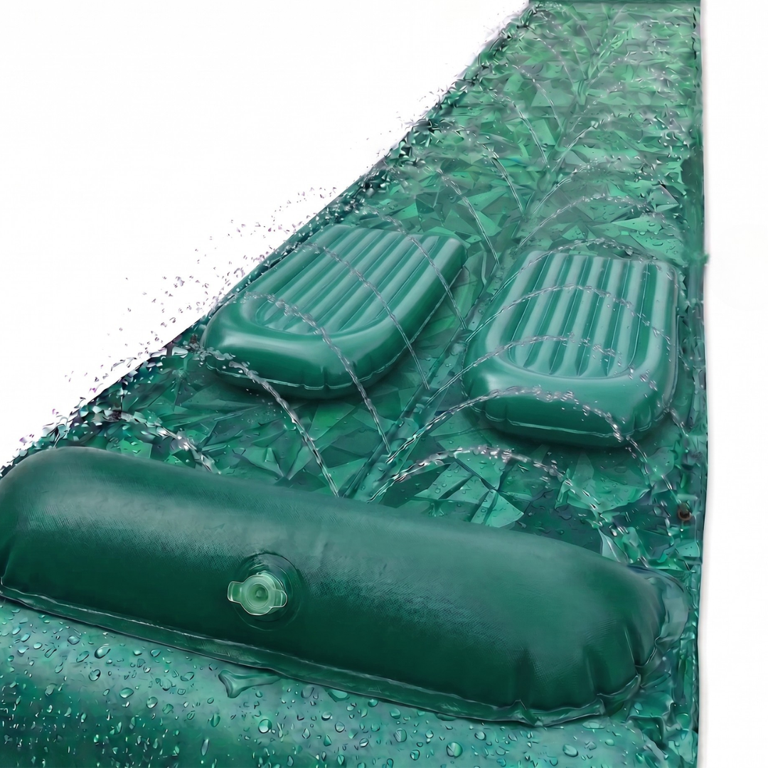 45 ft Double Lane Lawn Water Slide with Sprinkler and 2 Bodyboards
