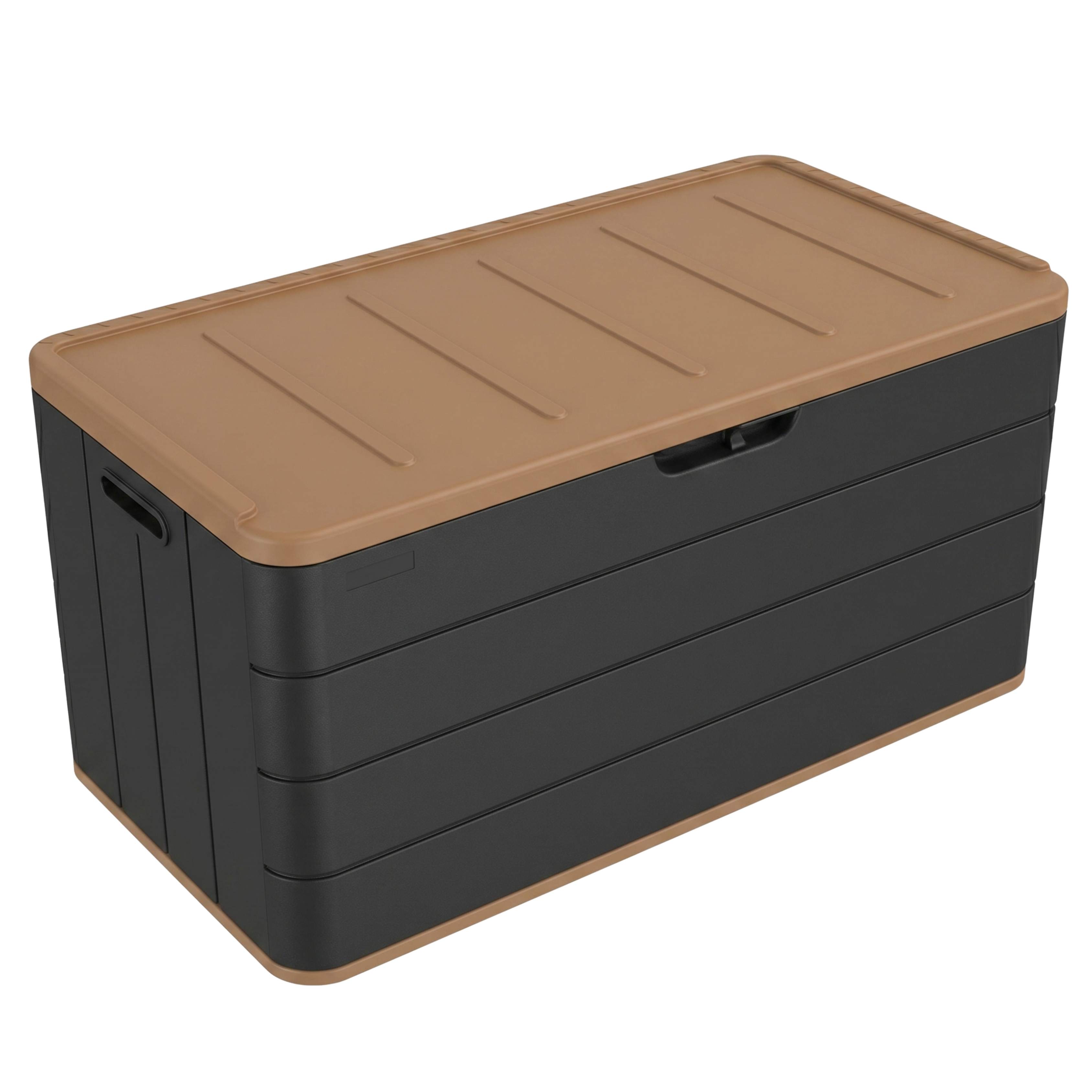568 L Yard Storage Bin Resin Box with Lid for Equipment Organization
