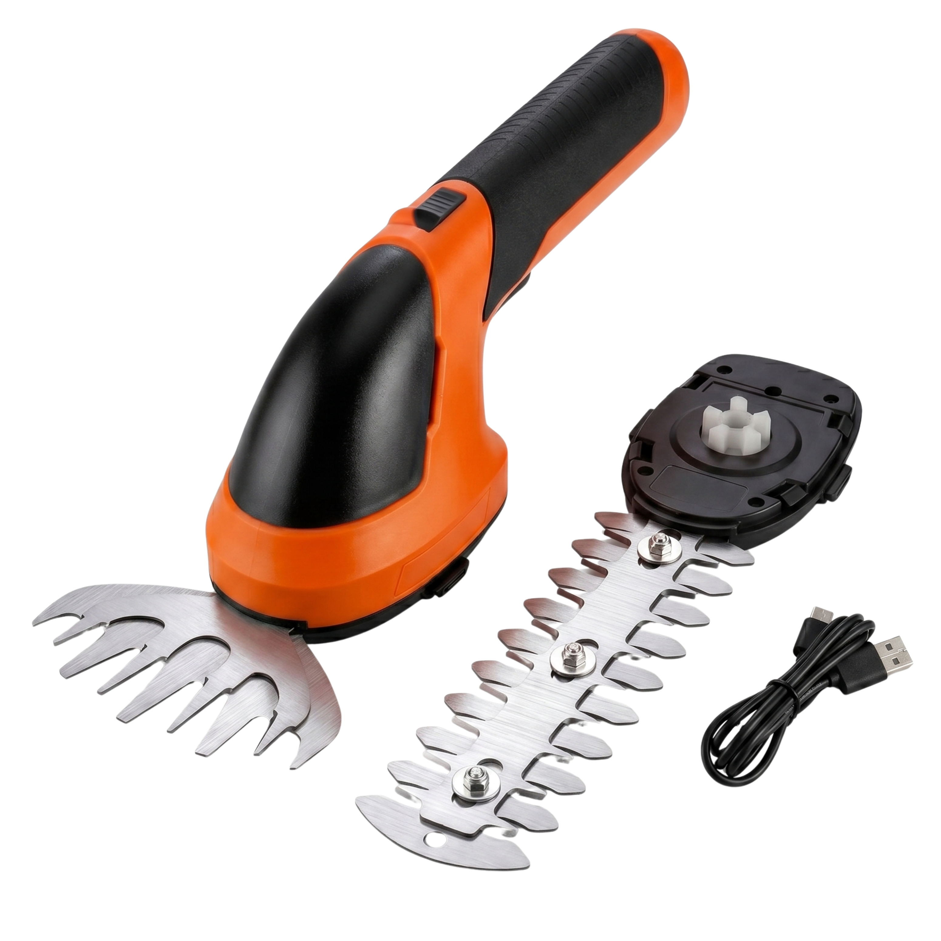 7.2V Cordless Grass Shear Shrub Trimmer 2-in-1 Hedge Edge Cutter
