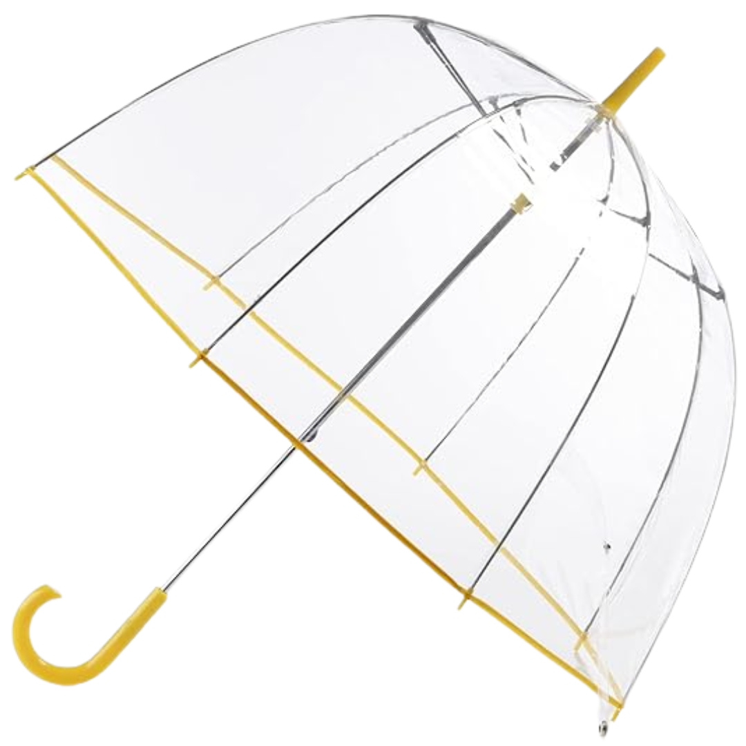 Adult Bubble Umbrella with Clear Dome Canopy for Outdoor Rain Use