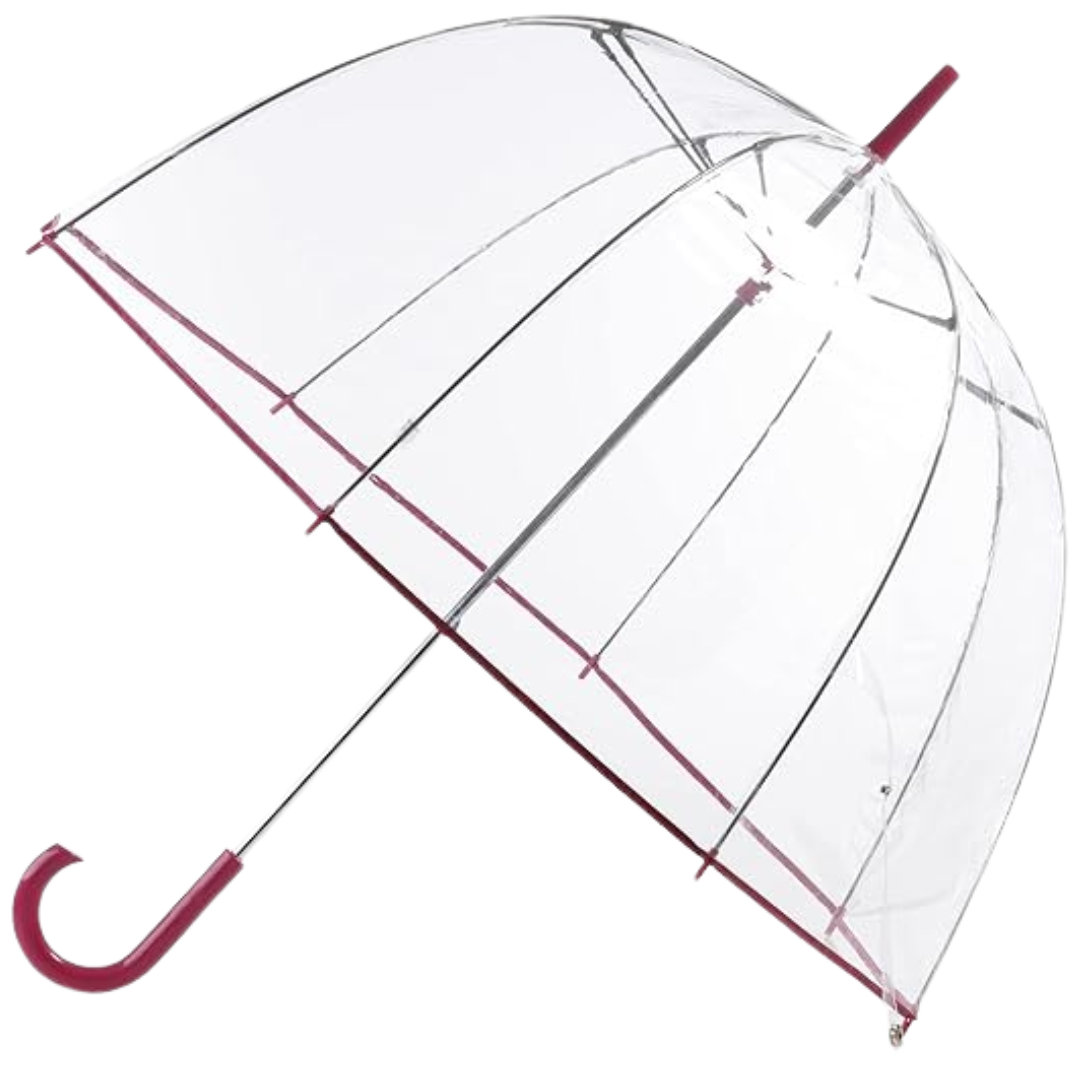 Adult Bubble Umbrella with Clear Dome Canopy for Outdoor Rain Use