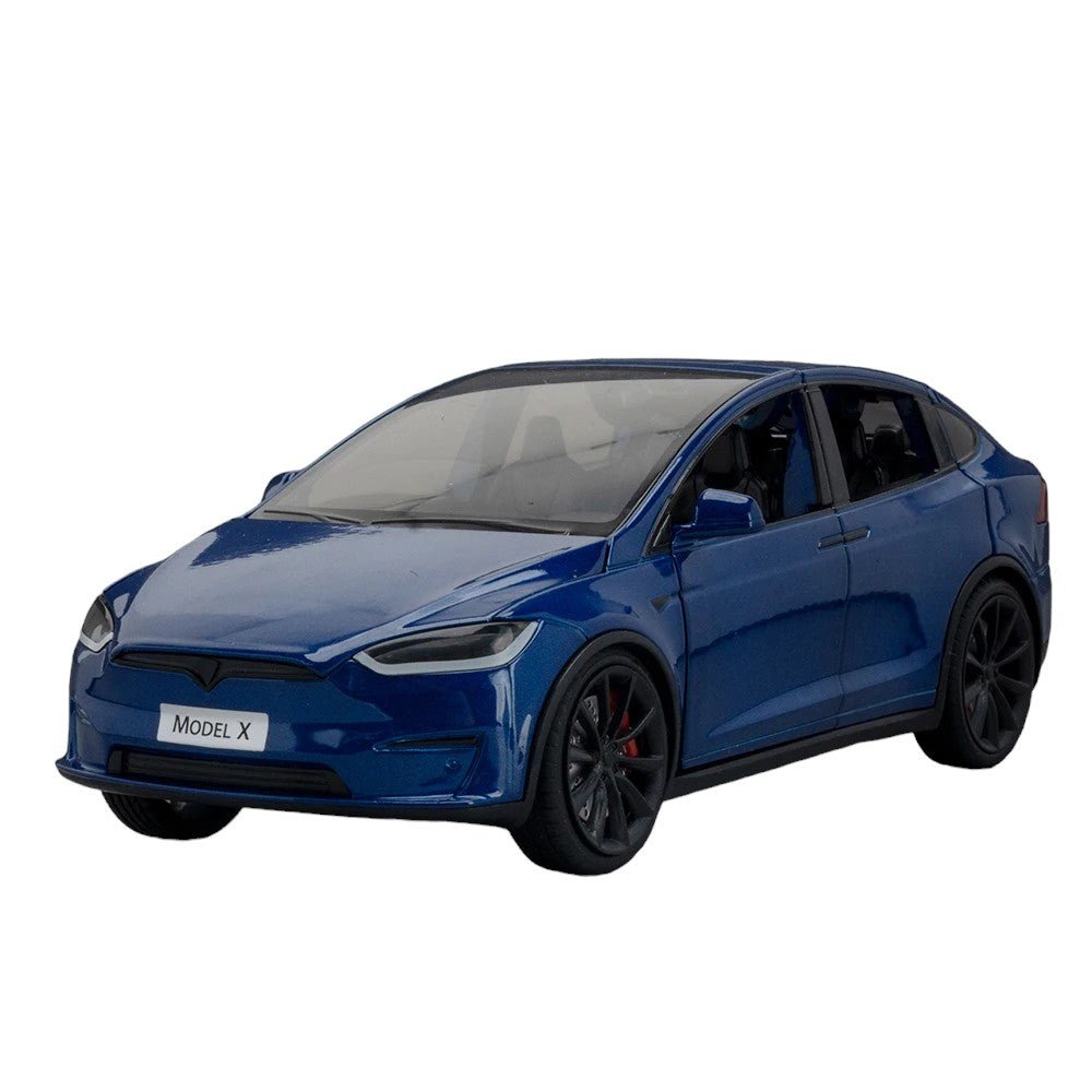 Cast Metal Tesla Car 1:24 Scale – Lights & Sounds, Model Toy
