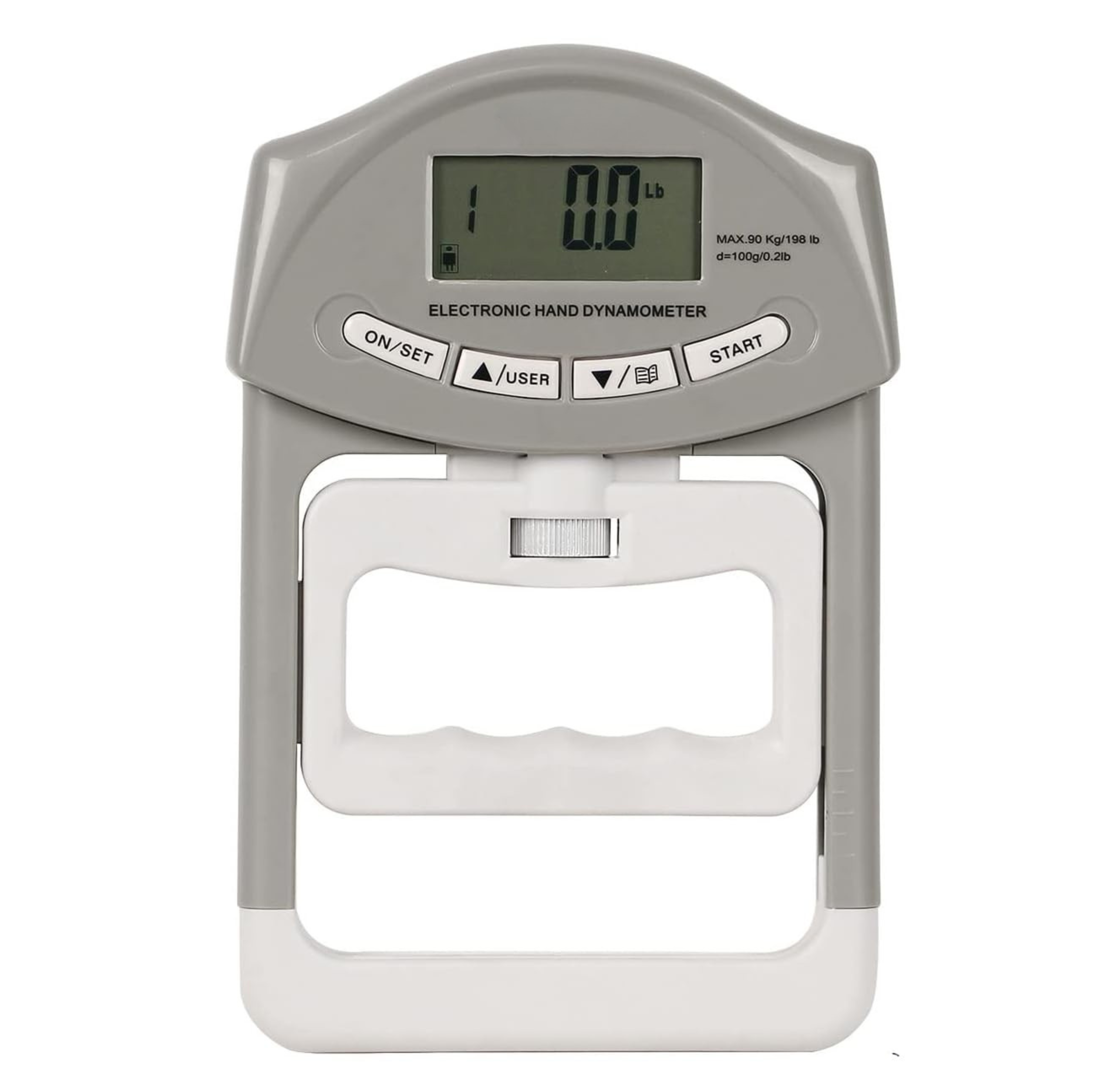 Grip Strength Dynamometer with Digital LCD Measurement Display
