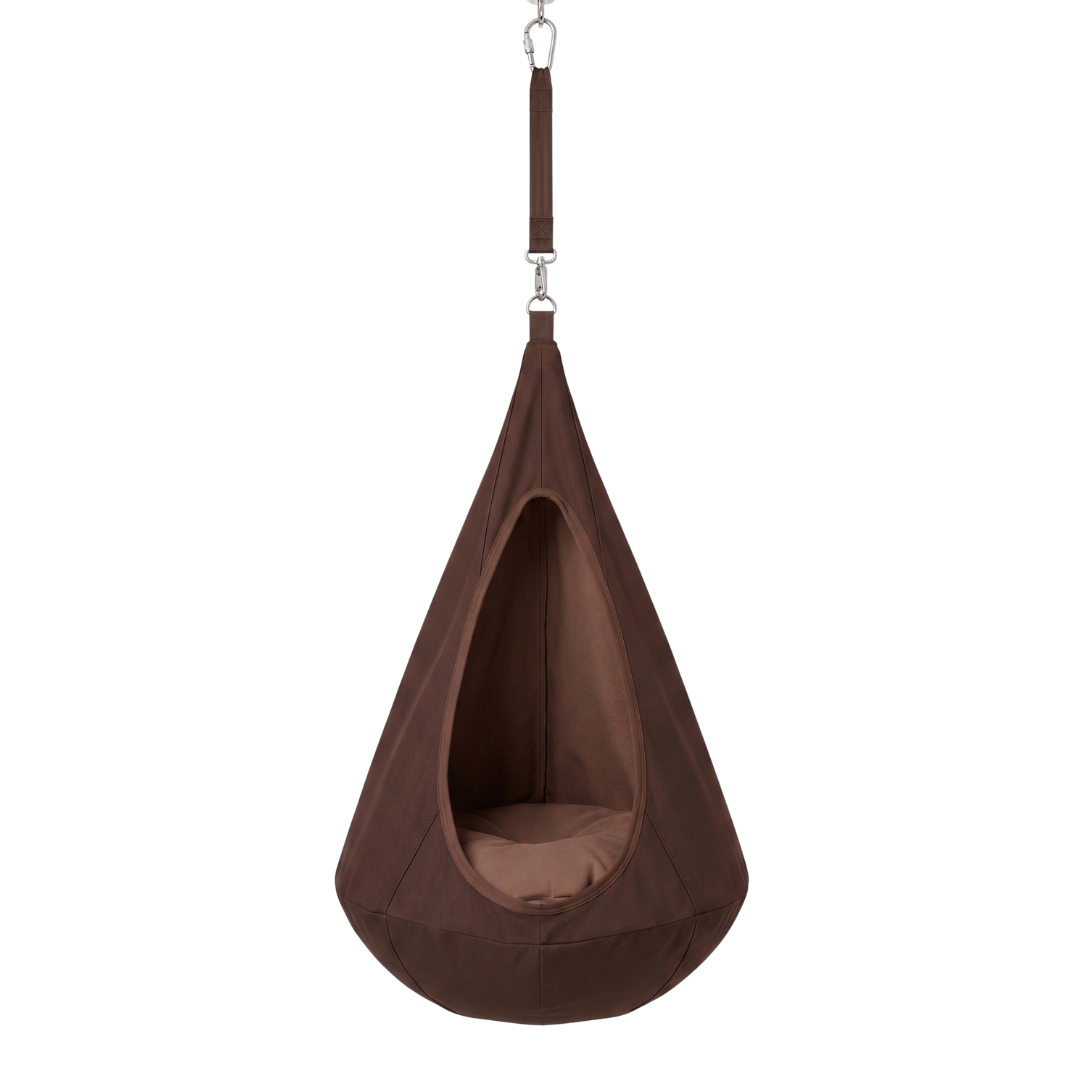 Kids Pod Sensory Swing Chair Hanging Fabric Seat with Hanging Strap