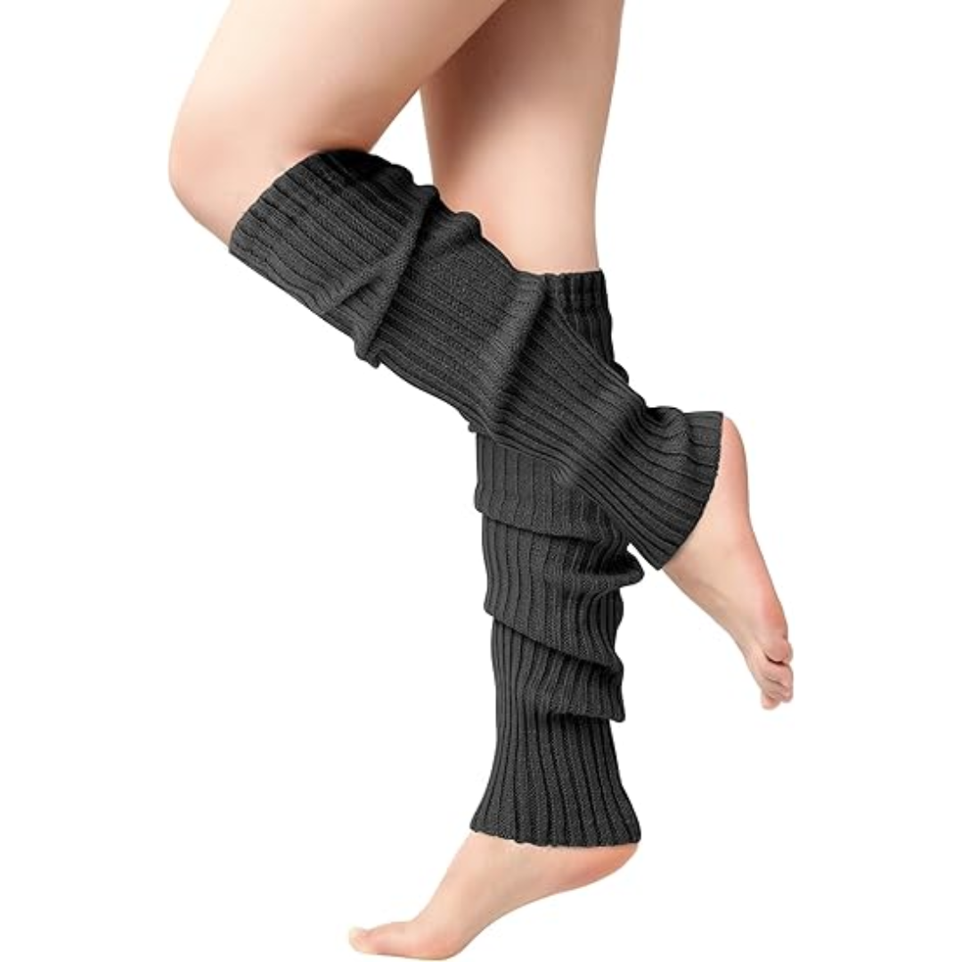 Knitted Leg Warmers for Women 80s Party Dance Yoga Fashion Accessory