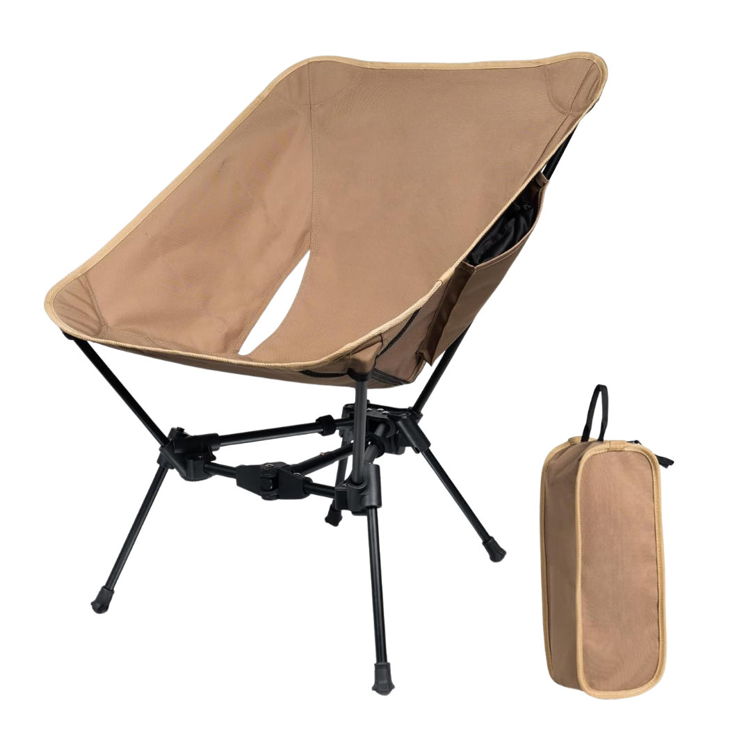 Lightweight Outdoor Folding Chair with 330 lbs Load Capacity