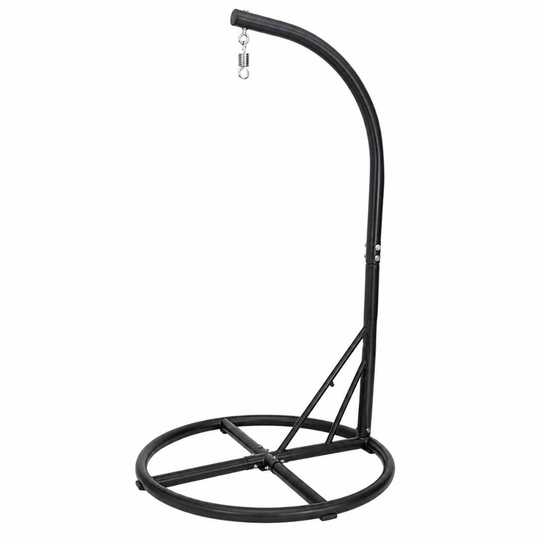 Outdoor Hammock Chair Stand Steel Frame 400 lb Load Capacity