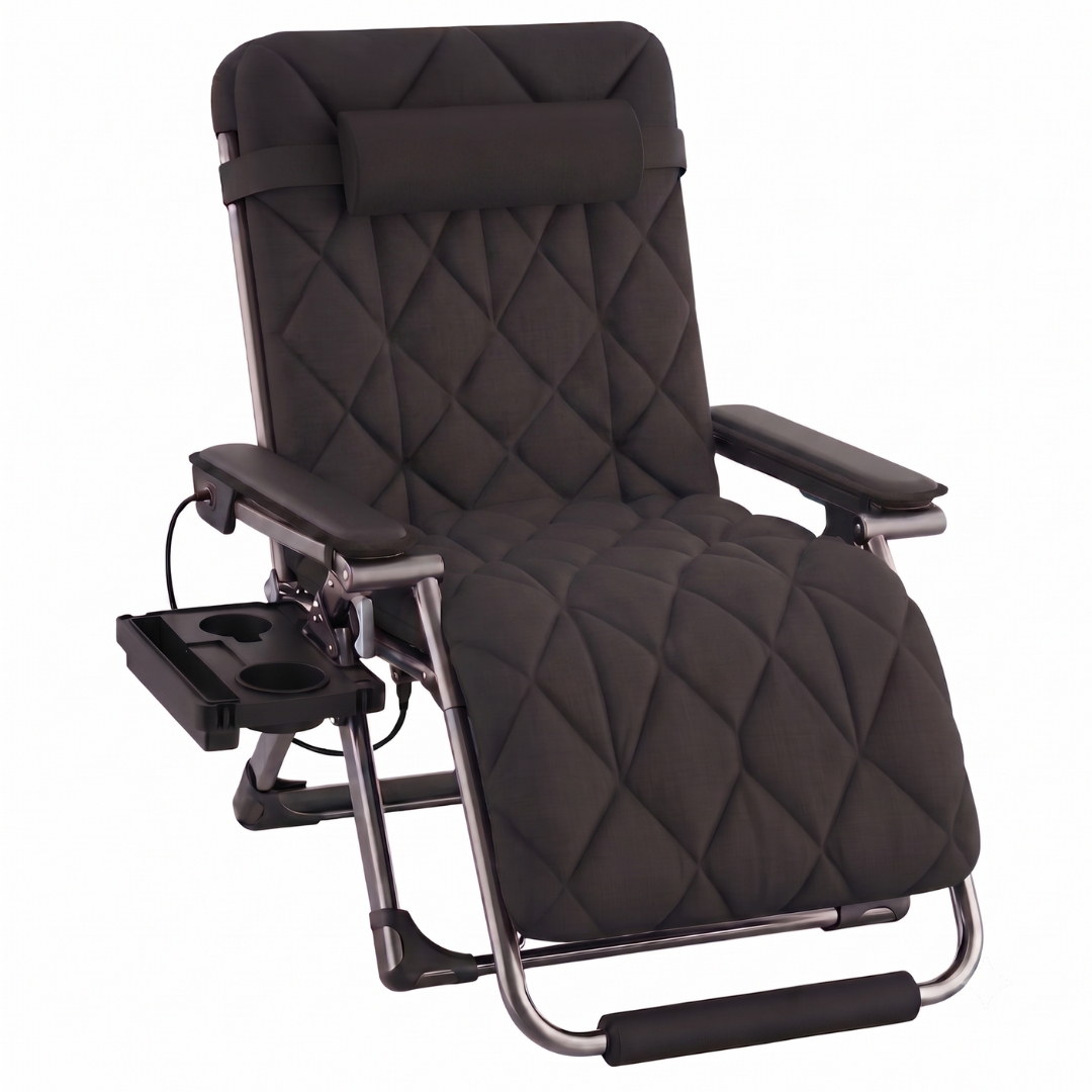 Oversized Heated Reclining Lounge Chair with 500 lb Capacity