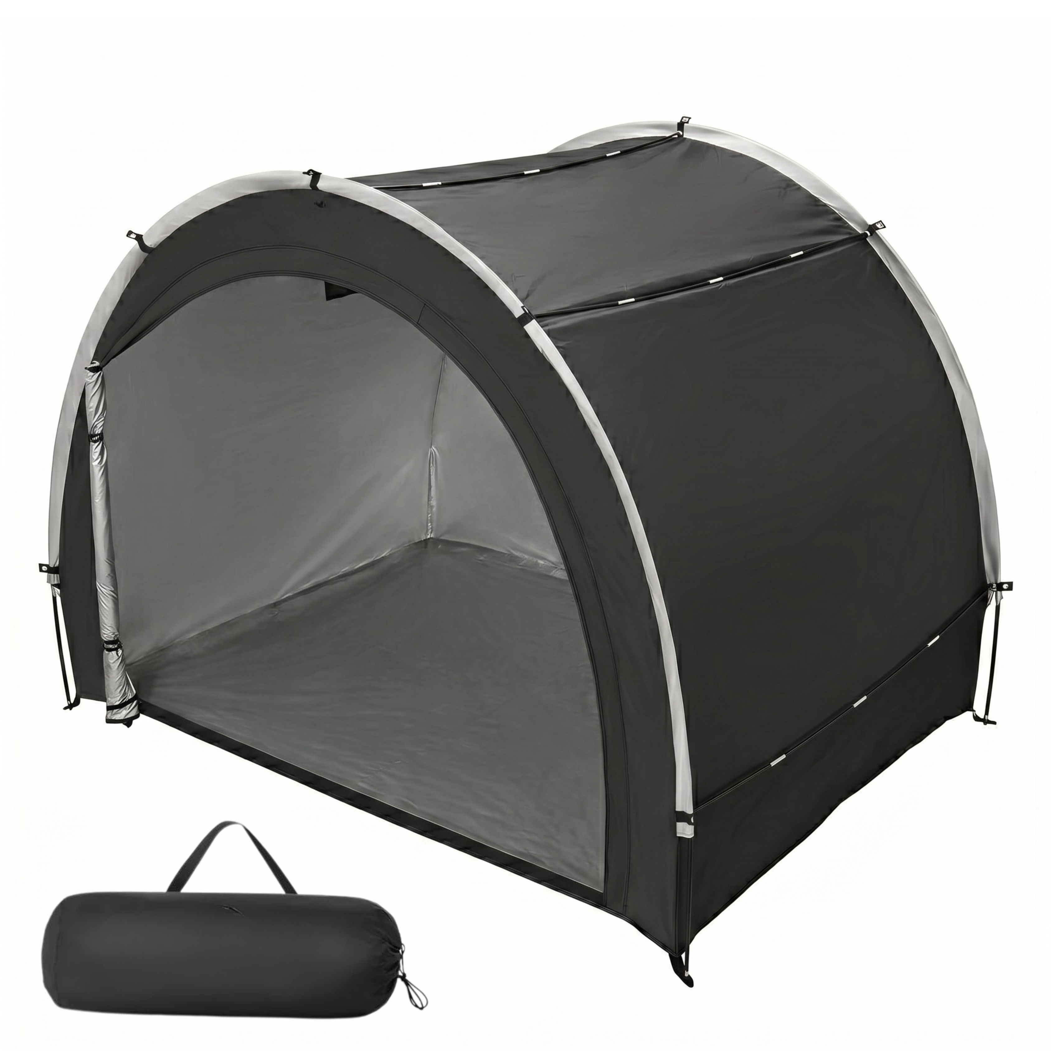 Portable Bike Storage Shed Tent for Patio and Lawn Equipment