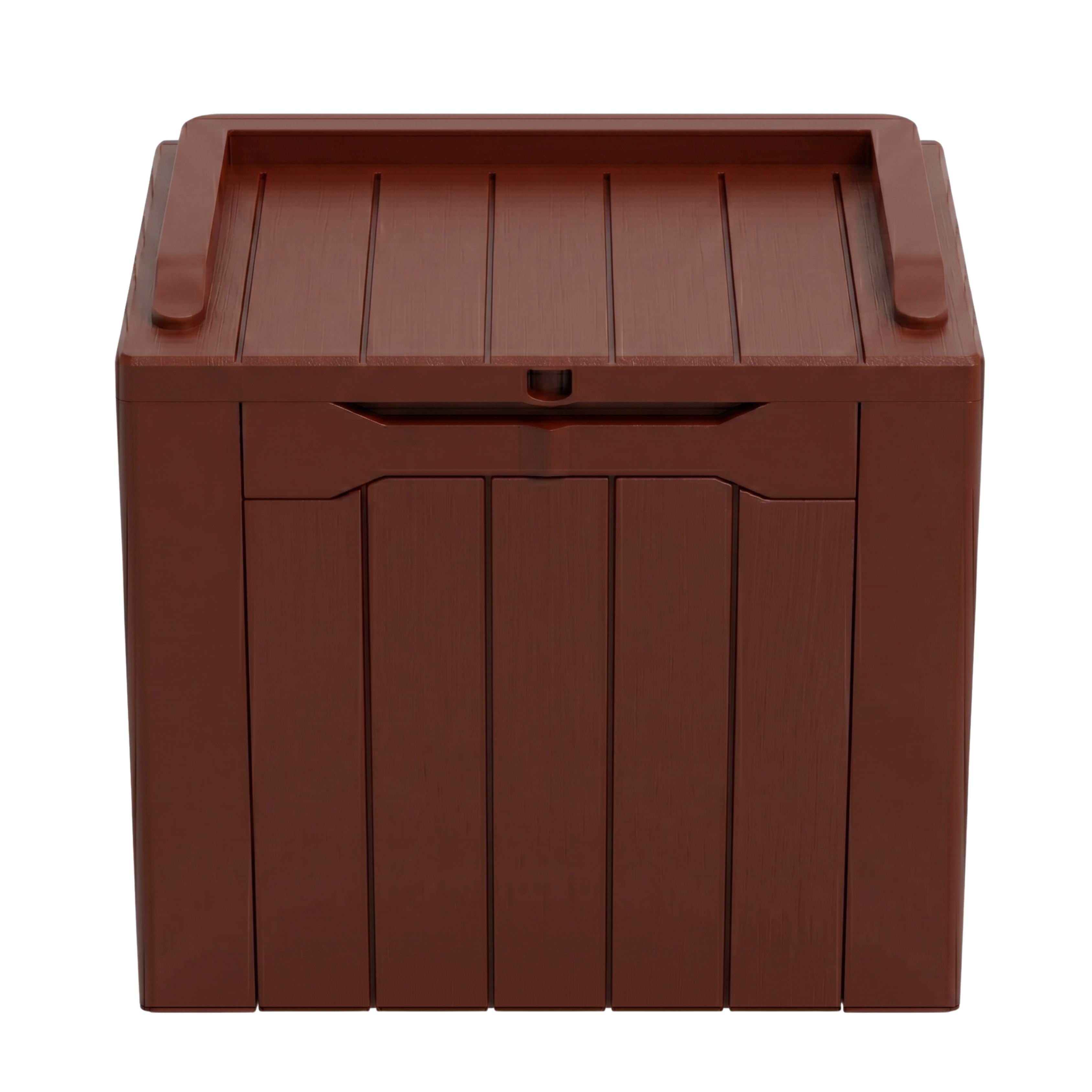 Resin Patio Deck Storage Box 117.3 L Internal Capacity and Lid Lock