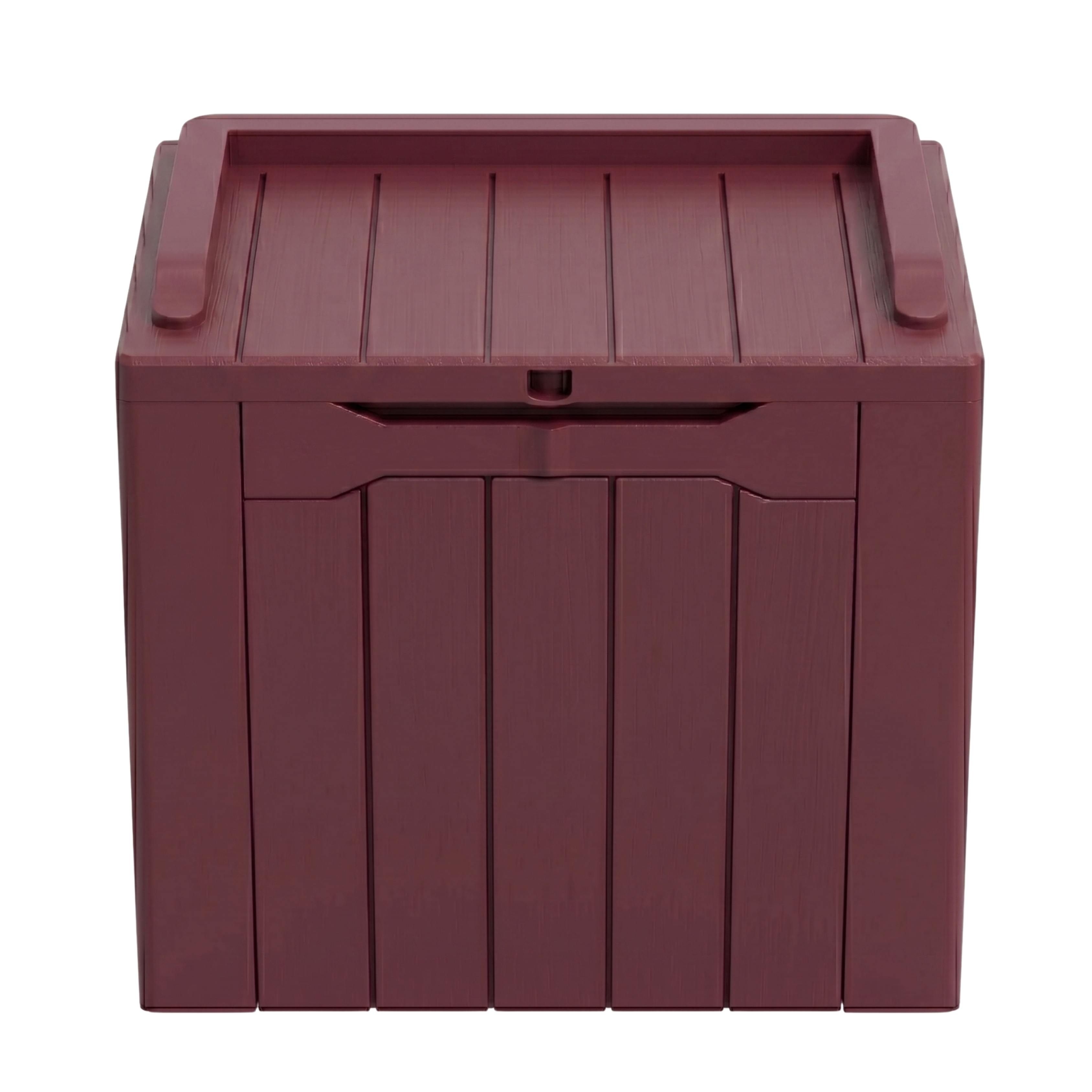 Resin Patio Deck Storage Box 117.3 L Internal Capacity and Lid Lock