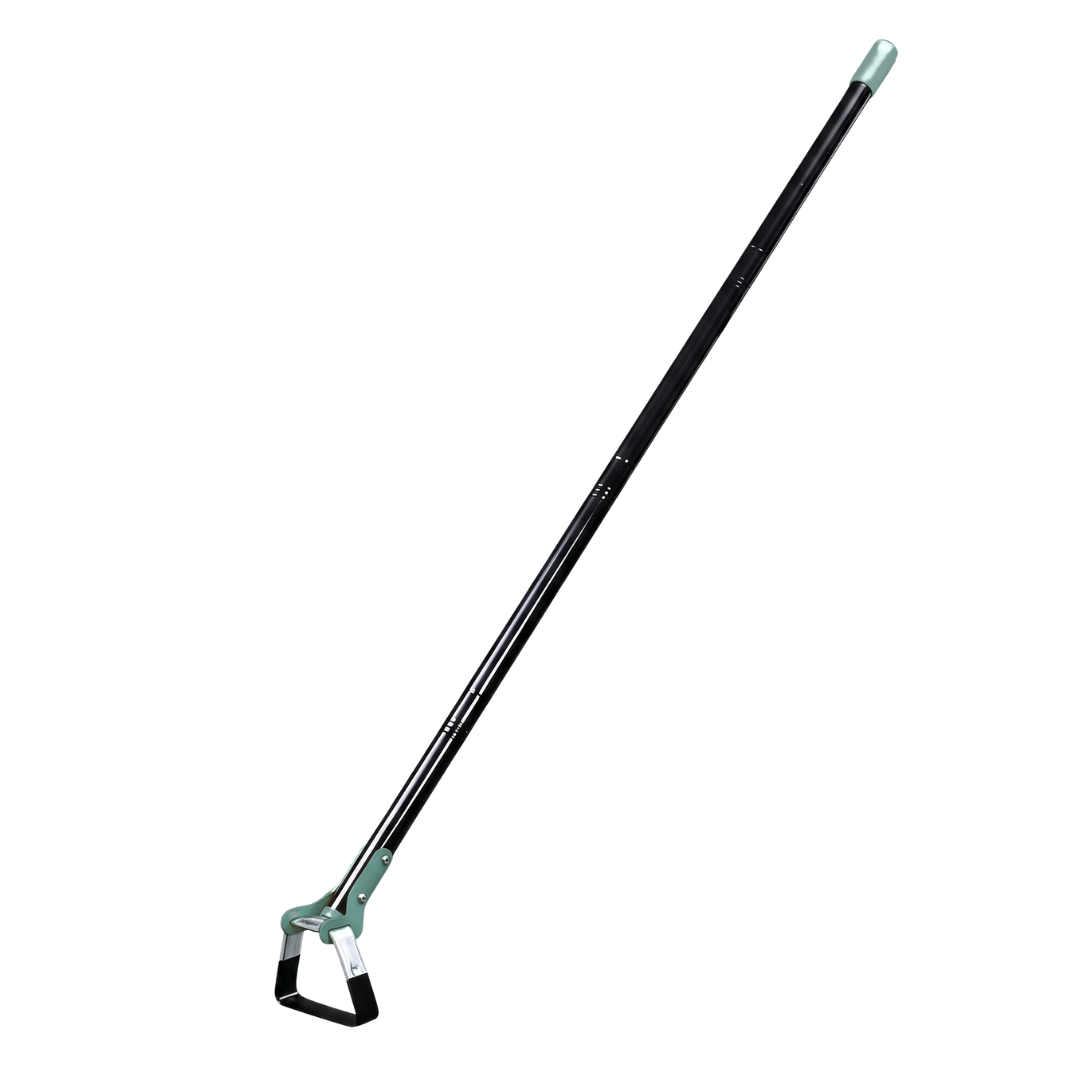 Stirrup Hoe with Adjustable Steel Pole Handle for Garden Weeding